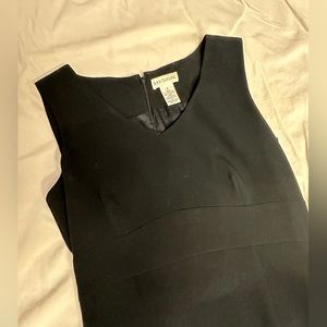 Classic above knee black Ann Taylor dress.